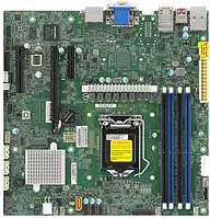 Материнська плата Supermicro Super Micro Computer Motherboard X12Scz-Qf Comet Lake Pch Q470 Lga1200 1X Pcie