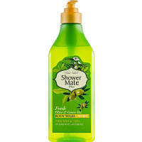 Гель для душа KeraSys Shower Mate Fresh Olive & Green Tea 550 мл (8801046876756) - Вища Якість та Гарантія!
