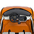 Дитячий двомісний електромобіль Lamborghini Sian (помаранчевий колір), фото 7