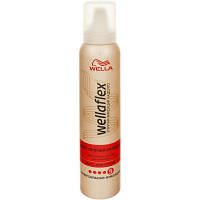 Мусс для волос WellaFlex для горячей укладки сильной фиксации 200 мл (4064666230900) - Вища Якість та