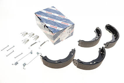 Колодки ручника Fiat Ducato / Peugeot Boxer 06- (172x42) Bosch 0986487726, фото 1