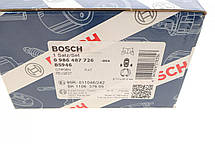 Колодки ручника Fiat Ducato / Peugeot Boxer 06- (172x42) Bosch 0986487726, фото 4
