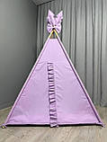 Вігвам для дівчинки Єдиноріжки БОНБОН Повний комплект, вігвам дитячий, вігвам для дітей, дитяча палатка, дитячий вігвам, вігвам, фото 3