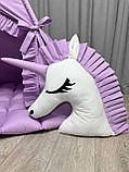 Вігвам для дівчинки Єдиноріжки БОНБОН Повний комплект, вігвам дитячий, вігвам для дітей, дитяча палатка, дитячий вігвам, вігвам, фото 7