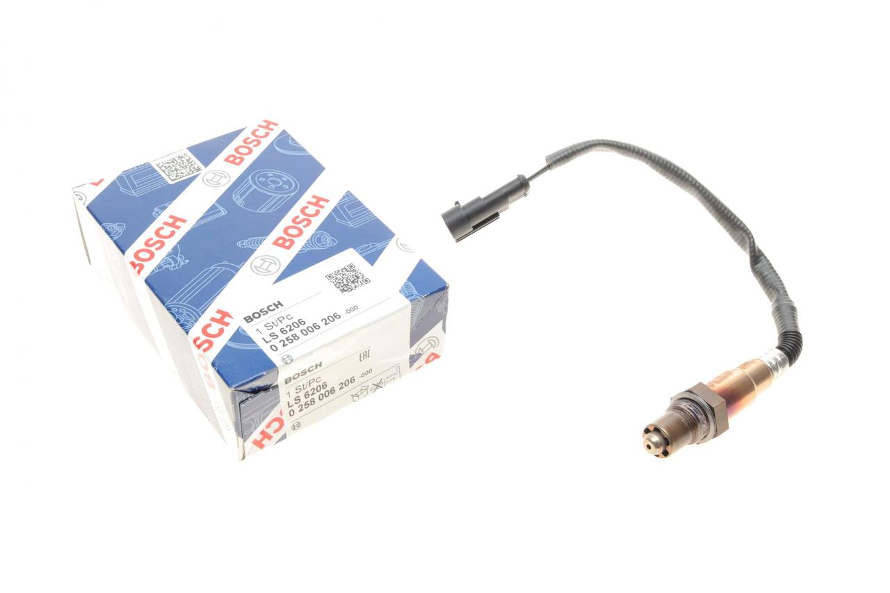 Лямбда зонд Fiat 500 / Doblo 1.4 10- / Iveco Daily 3.0 14- Bosch 0258006206