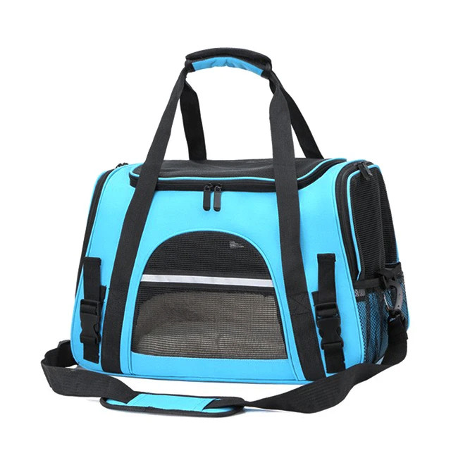 Сумка для перенесення домашніх тварин CosmoPet CP-39 41х30х23см Blue (3_04830)