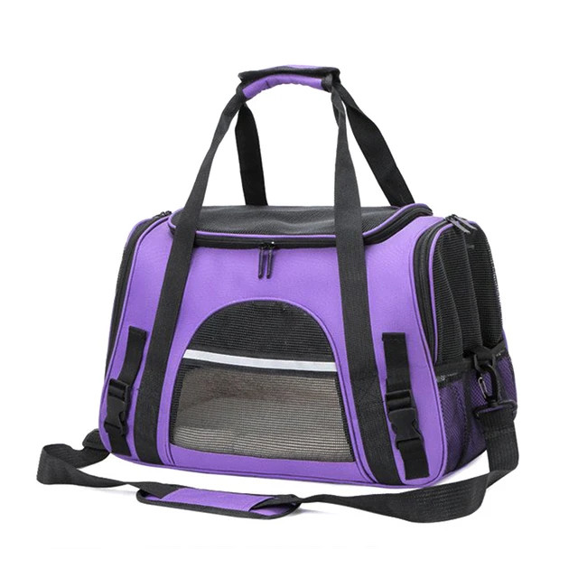 Сумка для перенесення домашніх тварин CosmoPet CP-39 41х30х23см Violet (3_04834)