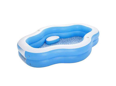 Басейн надувний резиновий сімейний 270-198-51см 821л 54 409 ТМ BESTWAY FG