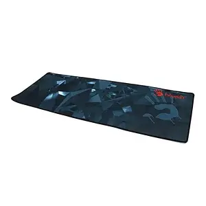 Килимок для мишки Voltronic Bloody Handprint Black Gray 300*800 тканевый с боковой прошивкой, толщина 3 мм.