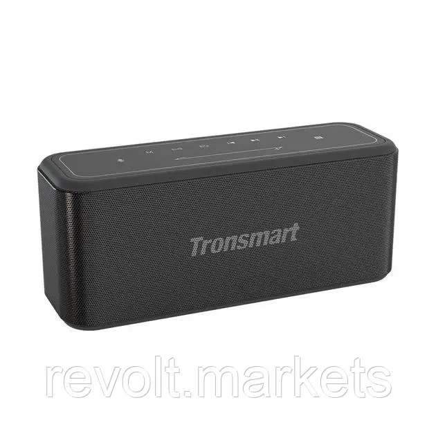 Портативна бездротова Bluetooth колонка акустика Tronsmart Mega Pro IPX5 | BT5.0, AUX/TF/USB, 60W, TWS, NFC, EQ, 10h| Чорний Сірий