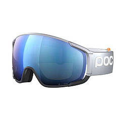 Маска гірськолижна POC Zonula Race Argentite Silver/Uranium Black/Partly Sunny Blue (PC 408928712ONE1), фото 5