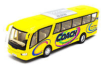 Инерционный автобус KINSFUN Coach Желтый (KS7101W) EJ, код: 7340104