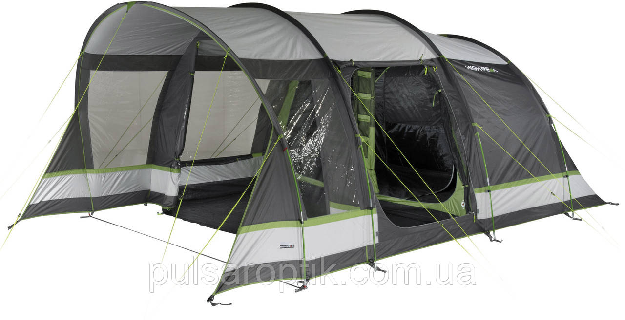 Намет чотиримісний High Peak Garda 4.0 Light Grey/Dark Grey/Green (11821)