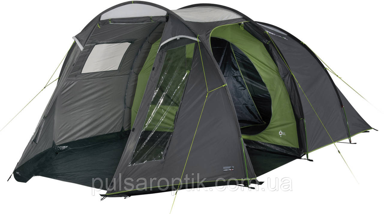 Намет чотиримісний High Peak Ancona 4.0 Light Grey/Dark Grey/Green (10244)
