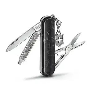 Швейцарський ніж Victorinox Classic SD Brilliant Carbon (Vx06221.90)