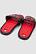 Шльопанці чоловічі, колір червоний, 243RRR0-21, фото 4