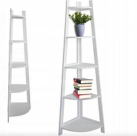 Етажерка Chomik WOODY кутова білий