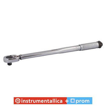 Ключ динамометричний CRV, 1/2 28-210Hm (з перехідником 1/2 * 3/8 іудлінієм 125 мм) 58-322 Miol