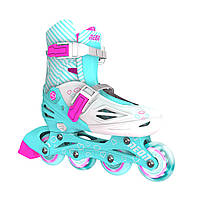 Роликові ковзани 34-38 Inline Skates Neon NT08T4 бірюзові