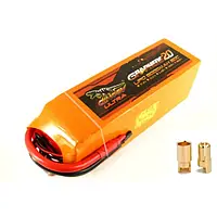 Аккумулятор к радиоуправляемой модели Dinogy G2.0 Li-Pol 5000 мАг 22.2 В 6S Bullet 6mm 80C (DLC-6S5000XTU-6MM)