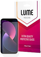 Защитное стекло для смартфона LUME Protection 2.5D Ultra thin Fully for iPhone 13 mini Front Clear