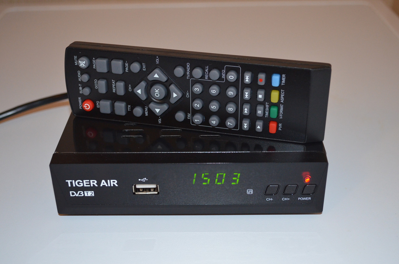 TIGER AIR T2 - DVB-T2 Тюнер Т2