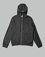 Худи C.P. Company Fleece Zipper Hoodie Black M z118-2024