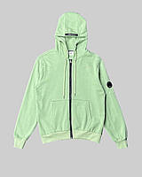 Худи C.P. Company Fleece Zipper Hoodie Light Green L z118-2024