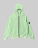 Худи C.P. Company Fleece Zipper Hoodie Light Green M z118-2024