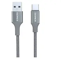 Дата-кабель Romoss CB3035-631-G43H USB Type-A (тато) - USB Type-C (тато) 1m Gray