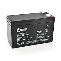 Аккумуляторная батарея EUROPOWER AGM EP12-9F2 12 V 9Ah ( 150 x 65 x 95 (100) ), 2.2 kg Black Q10 h
