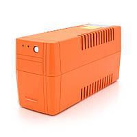 ИБП MAKELSAN Lion650VA (390W) Standby-L, LED, 170-280VAC, AVR 1st, 2xSCHUKO socket, 1x12V7Ah, Plastic Case (