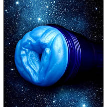 Мастурбатор вагіна з кібершкіри у колбі Fleshlight Freaks Alien Blue Metallic, синій, фото 2