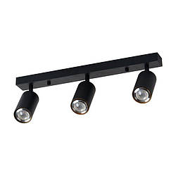 Спот  INN-23120BK чорний на 3 плафони