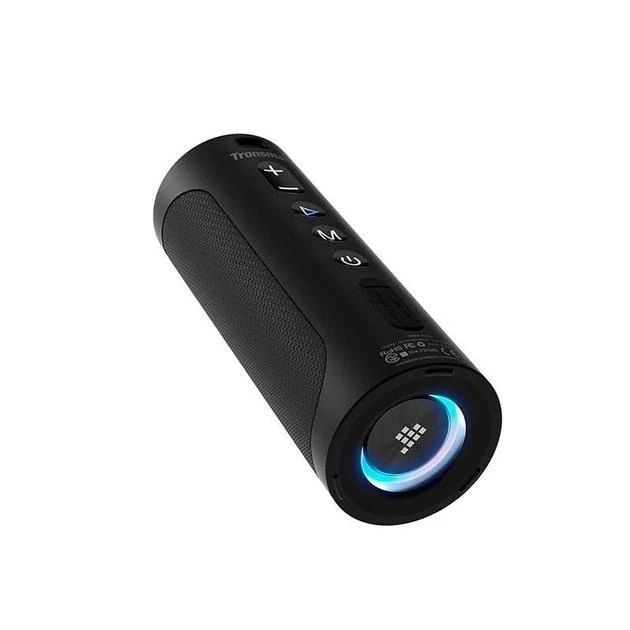 Портативна бездротова Bluetooth колонка акустика Tronsmart T6 Pro IPX6 | BT5.0, AUX, 45W, TWS, EQ, 24h Max компактна Чорний