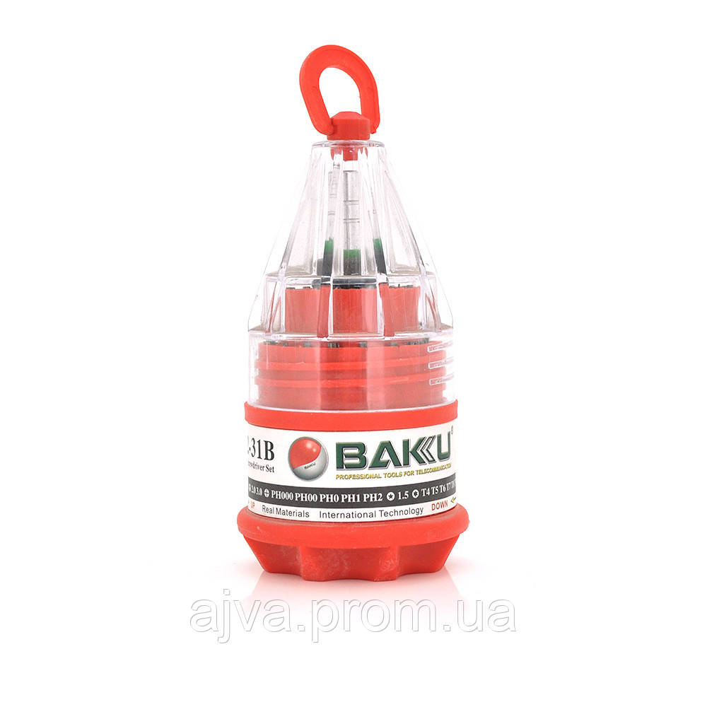 Набір викруток BAKKU BK-632-31B, 30 в1 h