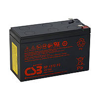 Аккумуляторная батарея CSB GP1272F2, 12V 7,2Ah (151х65х100мм) 2,4кг Q10/420 p