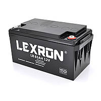 Аккумуляторная батарея Lexron LR-12-65 12V 65 Ah (348 x 167 x 178) 21kg h