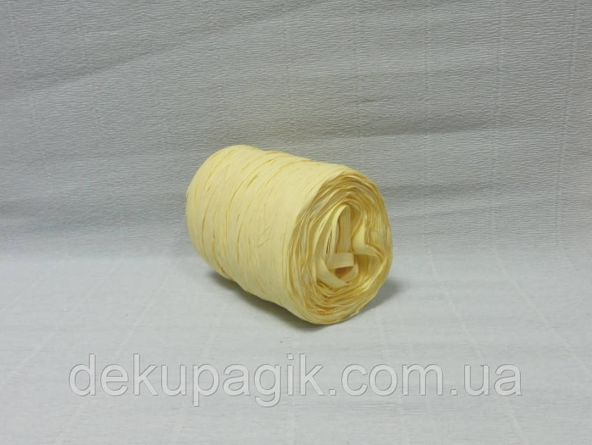 Рафия искусственная, Желтая: продажа, цена в Киеве. Искусственные цветы ...