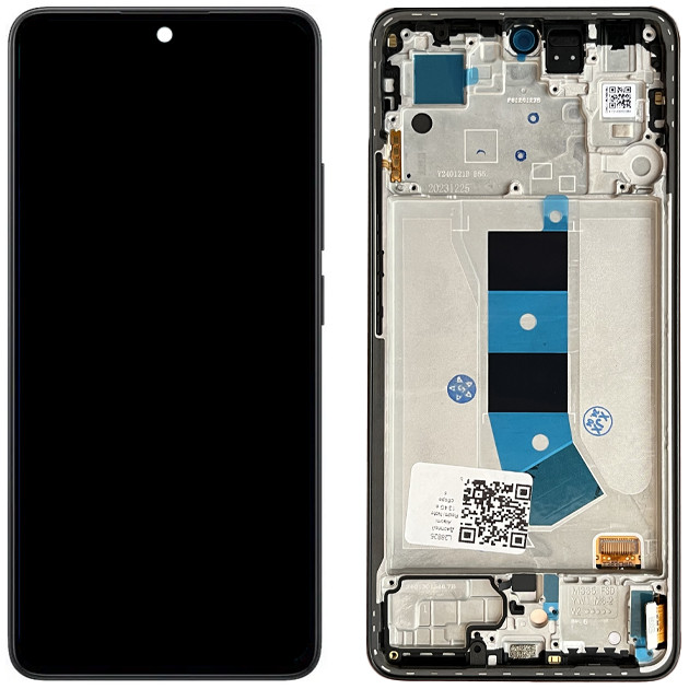 Дисплей Xiaomi Redmi Note 13 4G у зборі із сенсором і рамкою Ice Blue service orig
