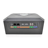 ИБП DCP-UPS-120W для роутеров/коммутаторов/PON/POE-430, 5//9/12V, 2A, 8*18650 (2600MAh), Black, BOX b