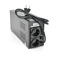 ИБП Ritar E-RTM650 (390W) ELF-L, LED, AVR, 2st, 2xSCHUKO socket, 1x12V7Ah, metal Case Q4 (310*85*140) m