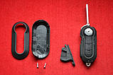 Викидний ключ Opel Combo 3 кнопки без логотипа, фото 2