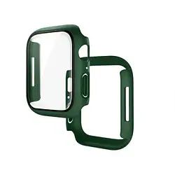 Чохол для смарт-годинника Hoco для Apple iWatch7/8 WS4 (45mm) Green Shadow 3D protective case+film