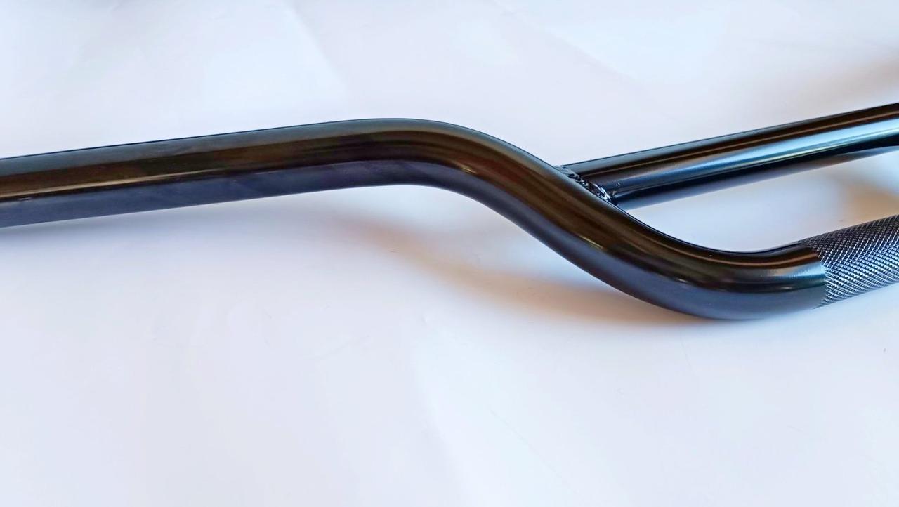 Руль стальний ProMax для BMX 22.2x580мм, чорний (HB-B201)