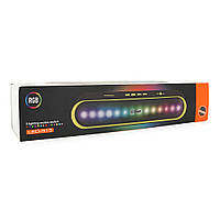 Колонка Kisonli LED-915 Bluetooth 5.0, 2х5W, 1200mAh, USB/TF/BT/FM/AUX, DC: 5V/1A, Orange, BOX, Q30 m