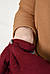Рукавички жіночі текстильні бордового кольору 153469M, фото 4