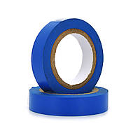 Изолента Ninja 0,15мм*15мм*10м (синяя), диапазон рабочих температур: от - 10°С до + 80°С, высокое качество!!!