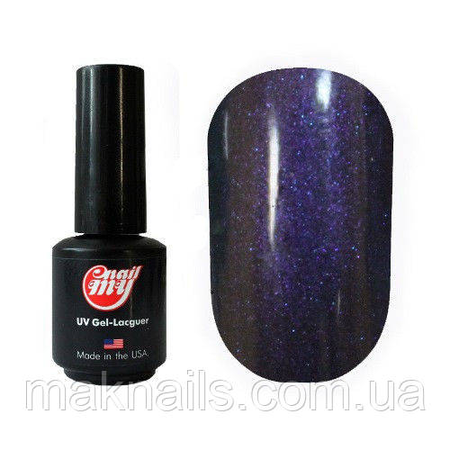 Гель-лак My Nail System № 88 темно-фіолетовий з микроблеском 9мл