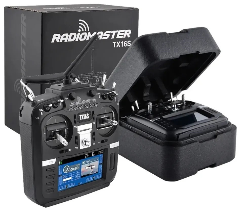 Пульт управління Radiomaster TX16S MKII ELRS для FPV дронів, газ зліва